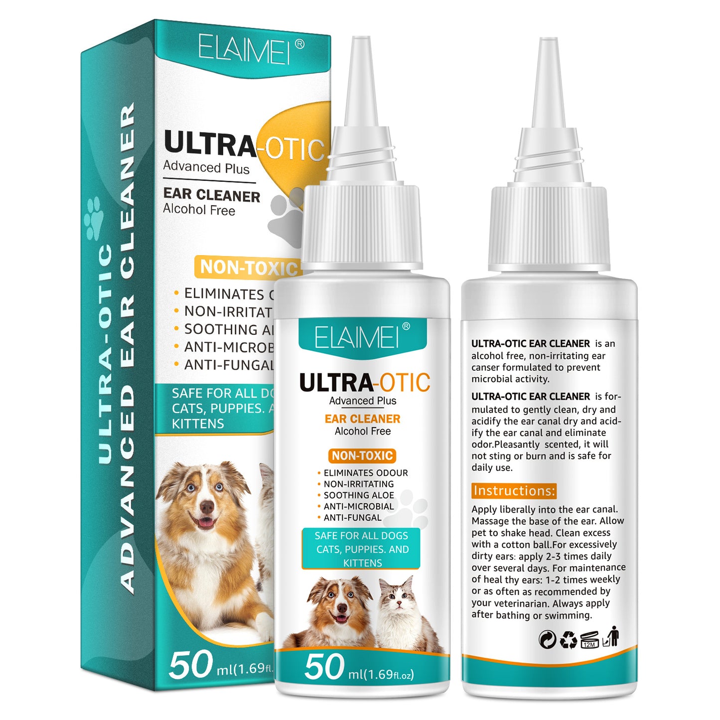 Huisdier Oorreiniger 50ml